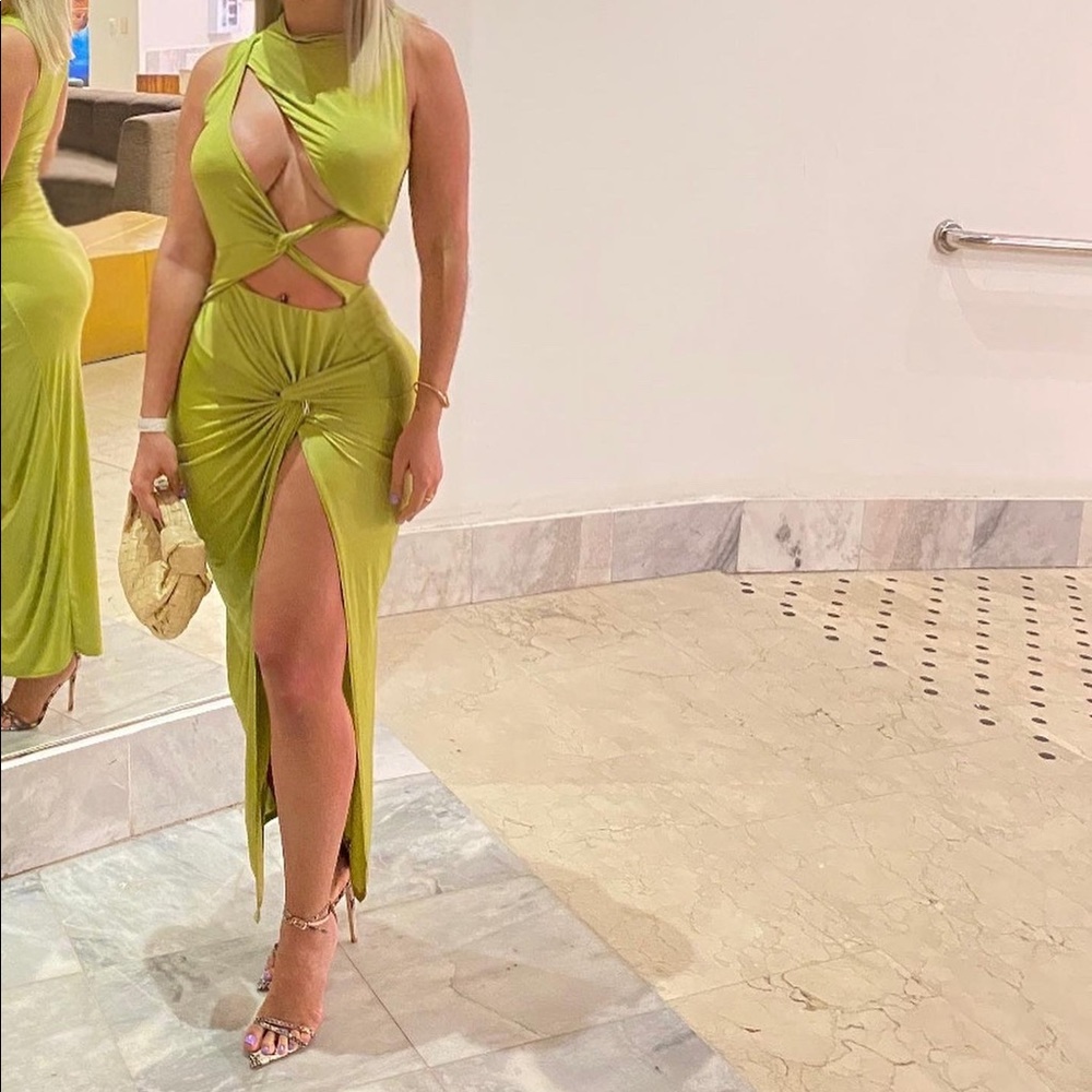 Beautiful green dress
